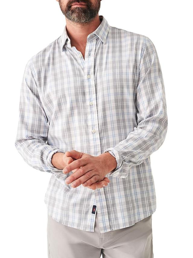 Faherty The Movement Check Button-Up Shirt Product Image