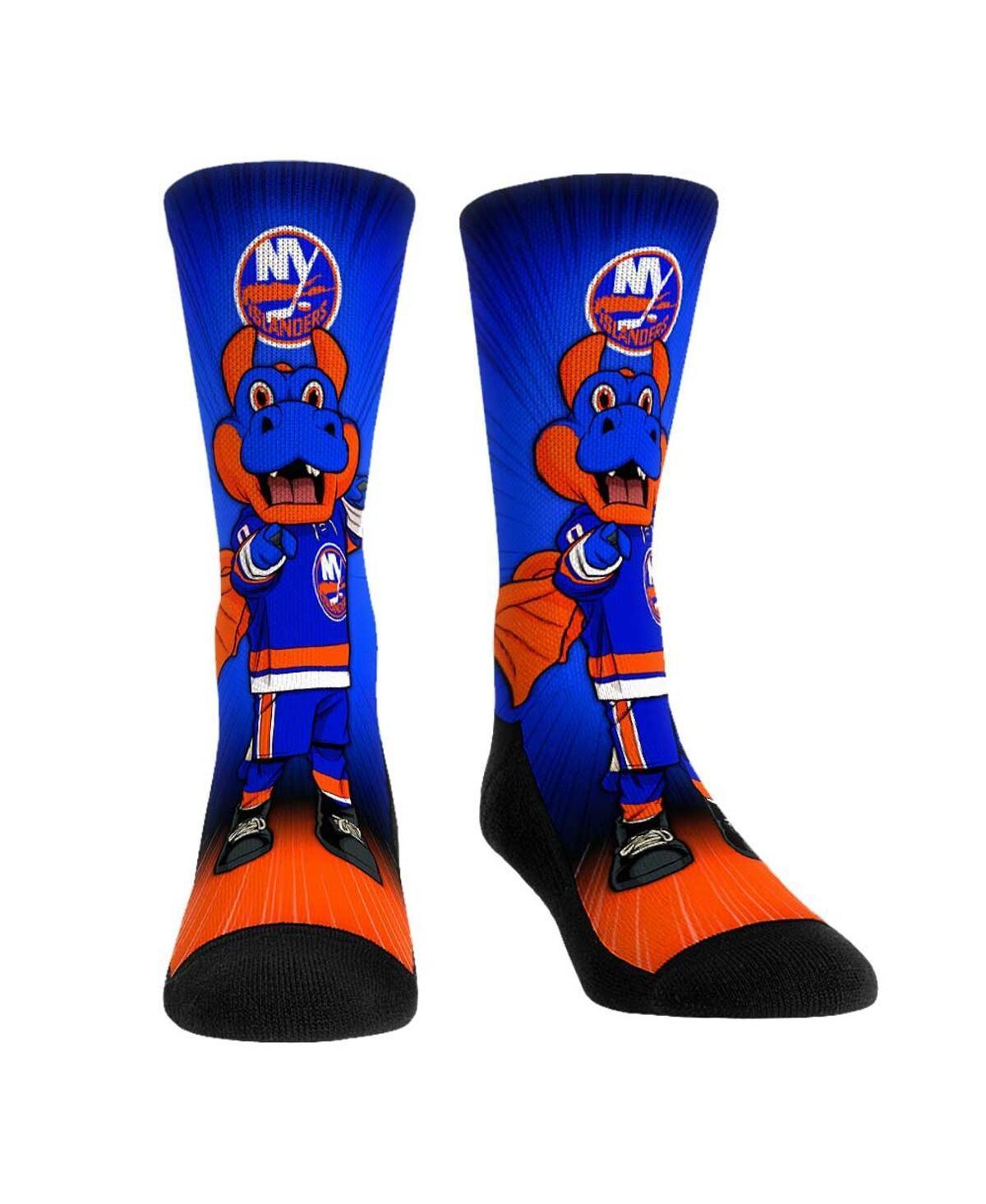 Rock Em Socks New York Islanders Mascot Pump Up Crew Socks, Mens Product Image