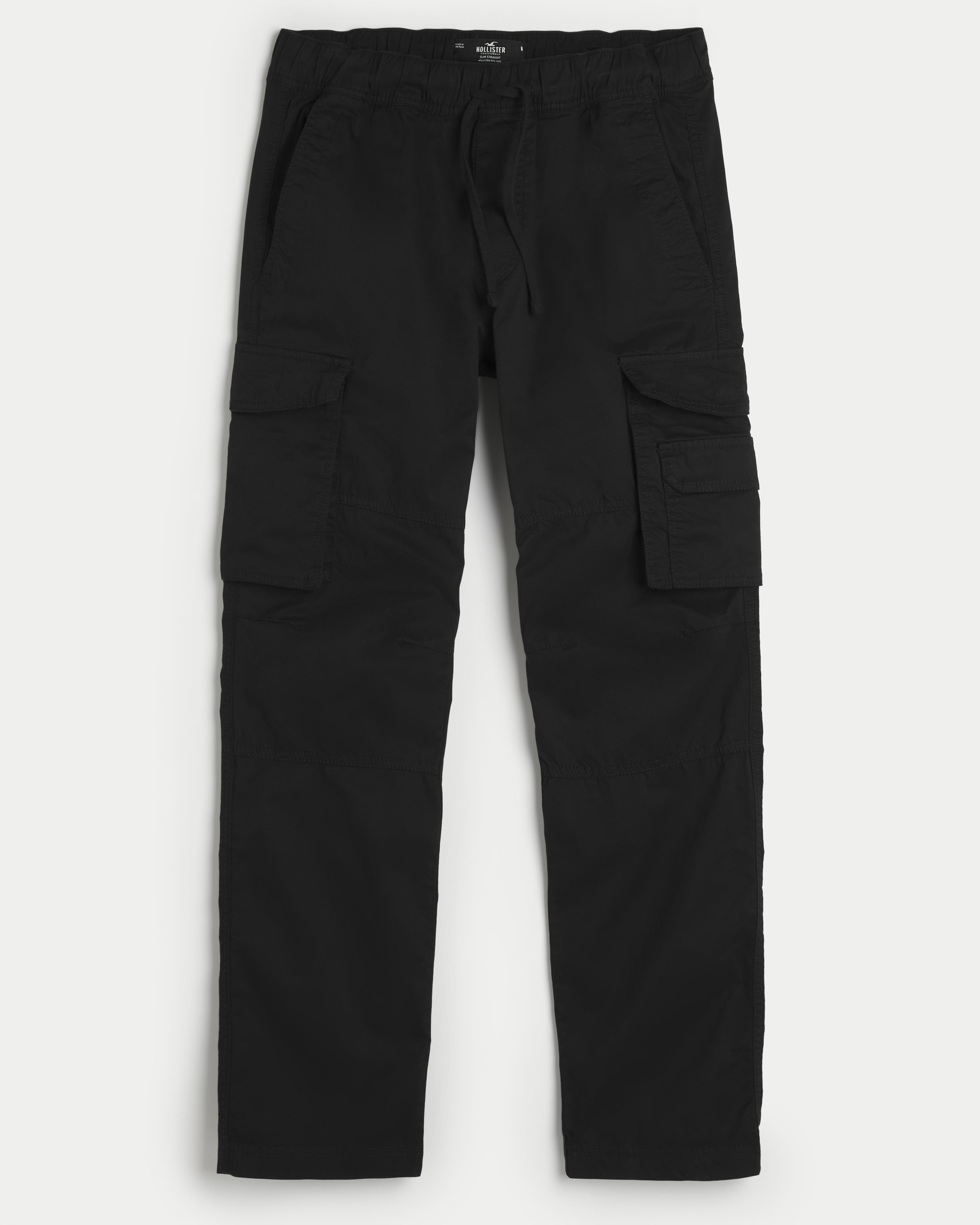 Slim Straight Cargo Pants Product Image