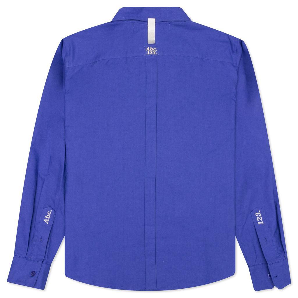 Oxford Shirt - Sapphire Male Product Image