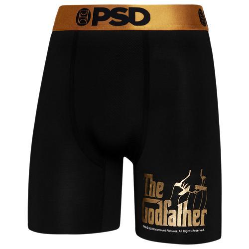 PSD Mens Graphic Briefs - Black/Gold Product Image