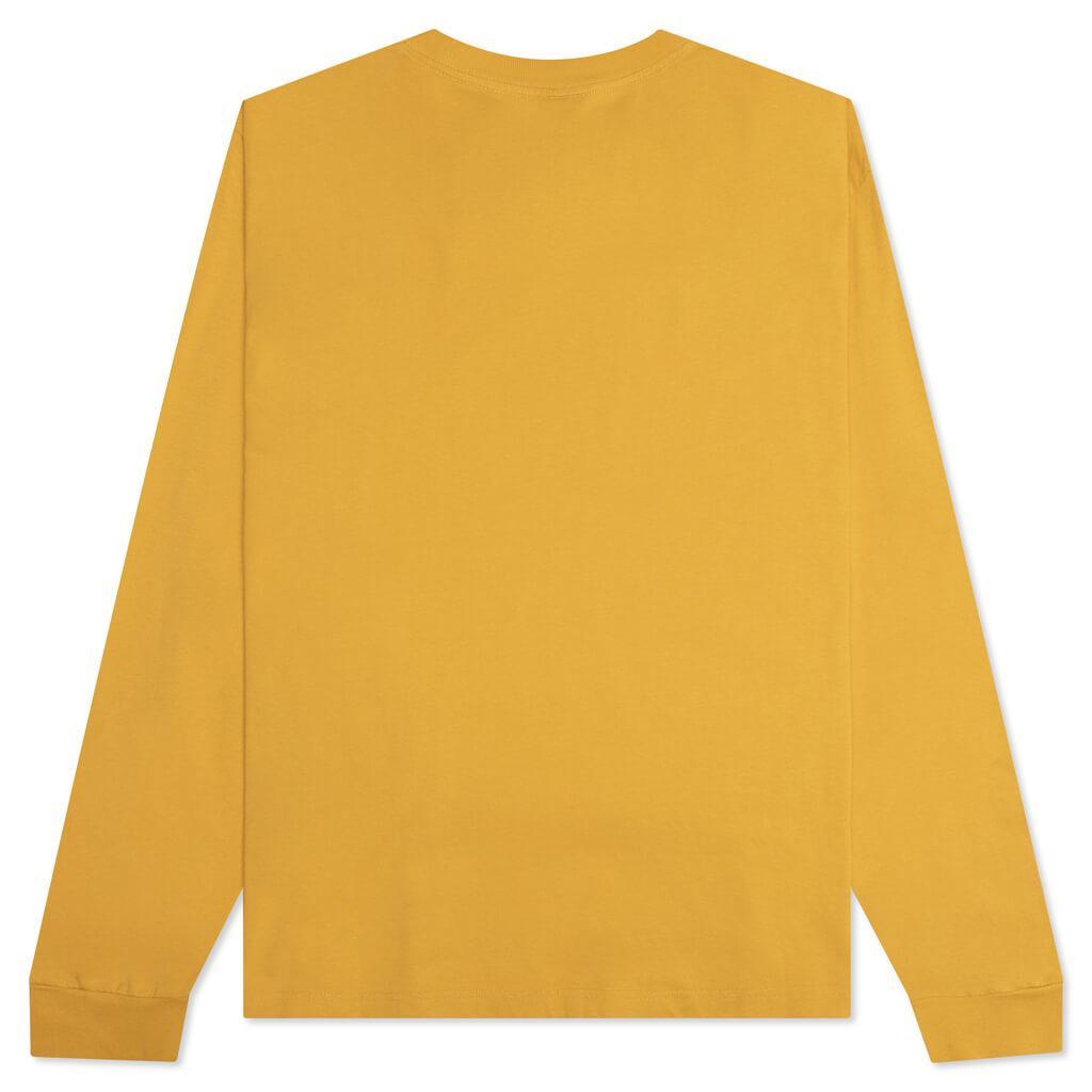 Brain Scanner L/S Tee - Mustard Male Product Image