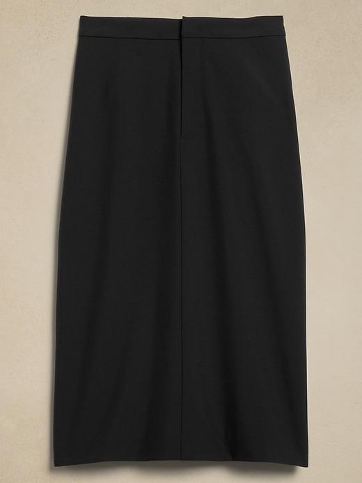 Sculpted Midi Pencil Skirt Product Image