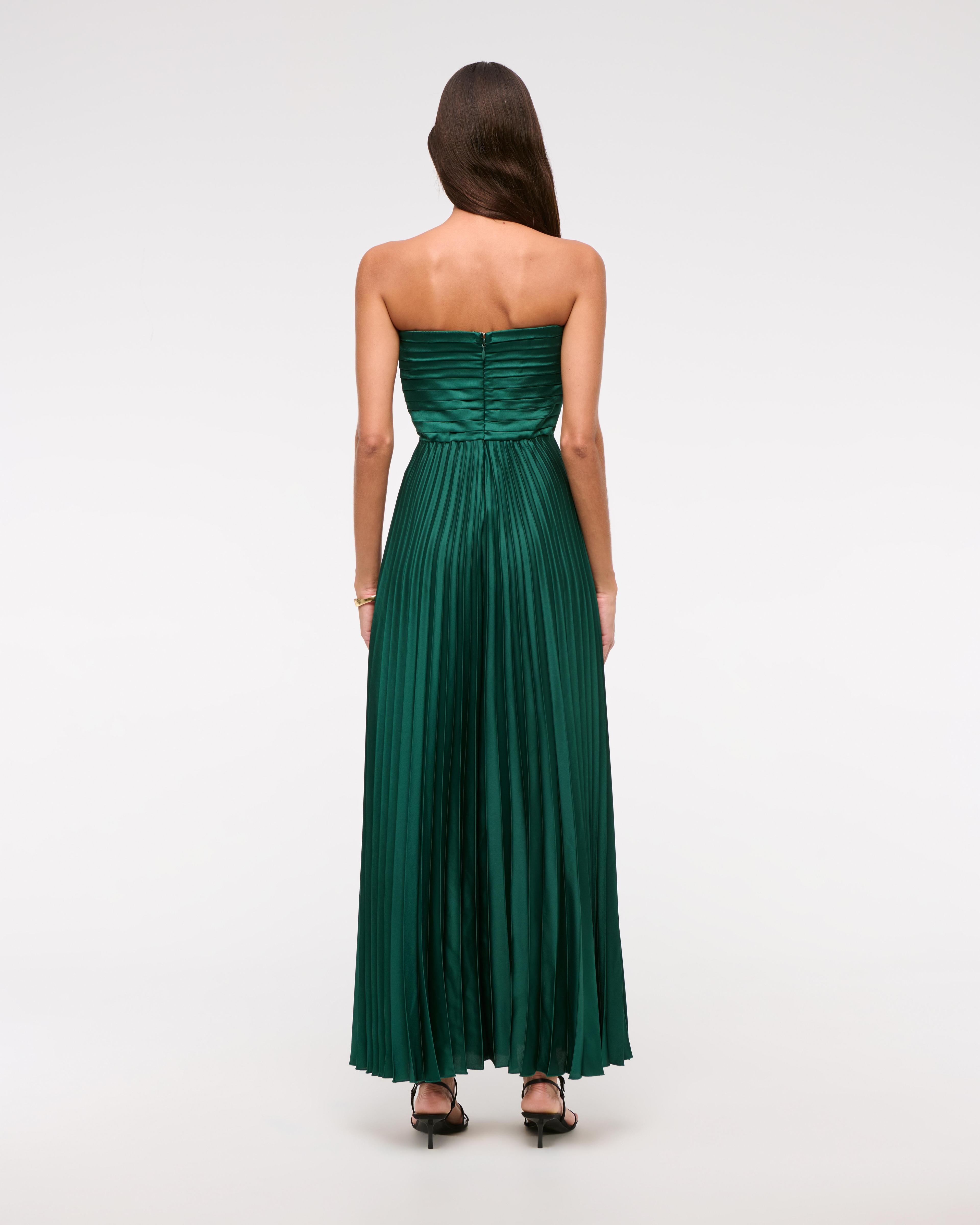 The A&F Giselle Strapless Drama Maxi Dress Product Image