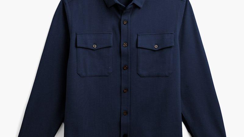 Navy Men's Fusion Overshirt Product Image