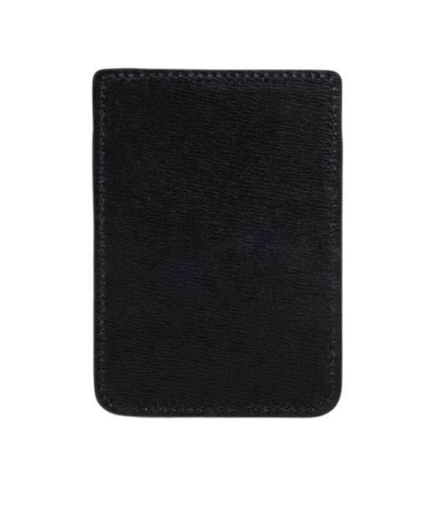 FERRAGAMO Logo Stamp Card Holder In Black Product Image