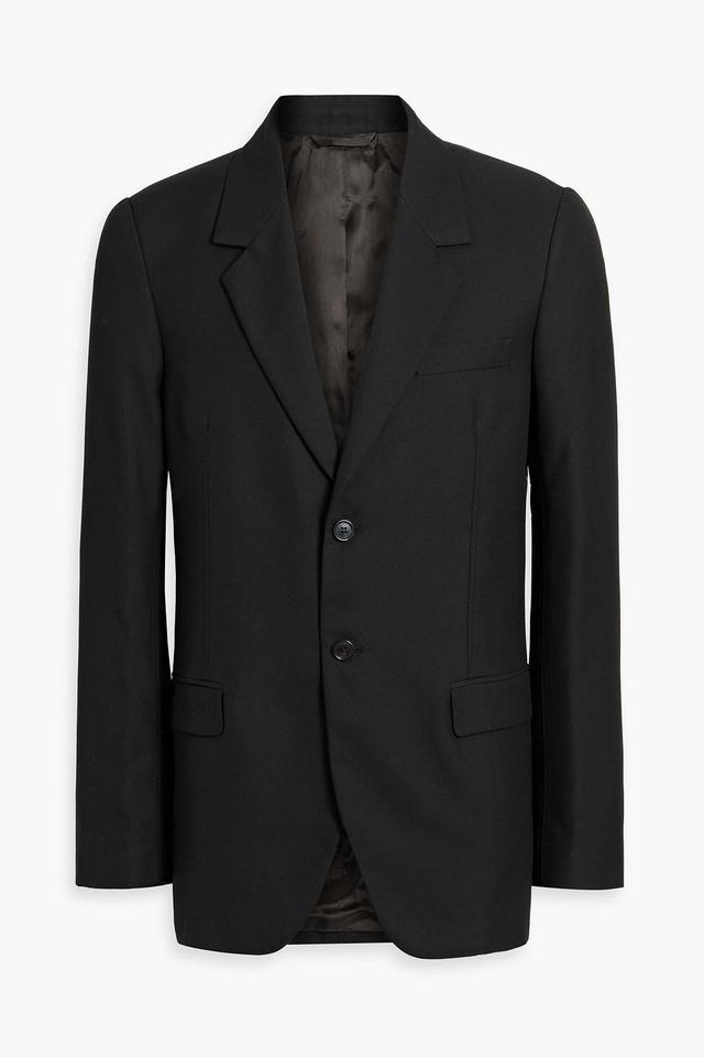 Twill Blazer In Black Product Image