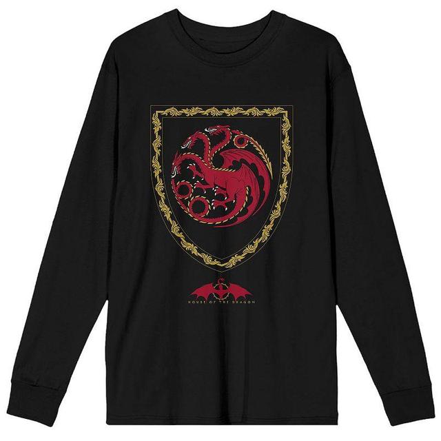 Mens House Of The Dragon Long Sleeve Tee Product Image