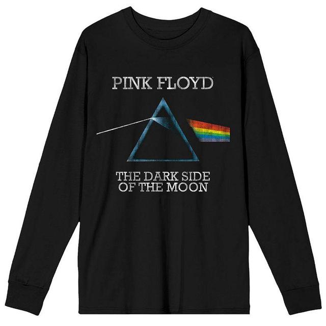 Mens Pink Floyd The Dark Side Of Long Sleeve Tee Black Product Image