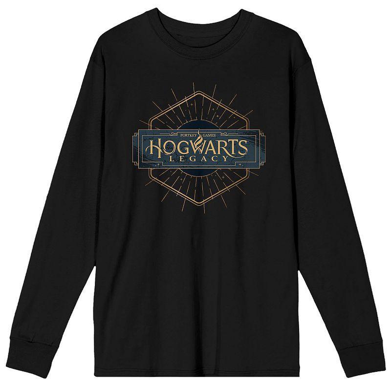 Mens Hogwarts Legacy Hexagon Logo Long Sleeve Tee Product Image