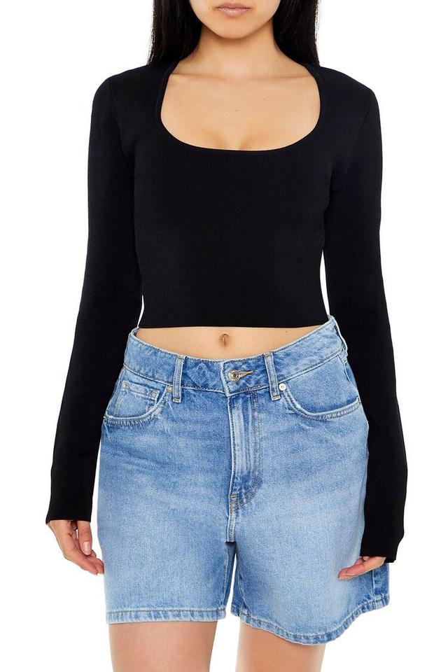 Ribbed Sweater-Knit Crop Top | Forever 21 Product Image