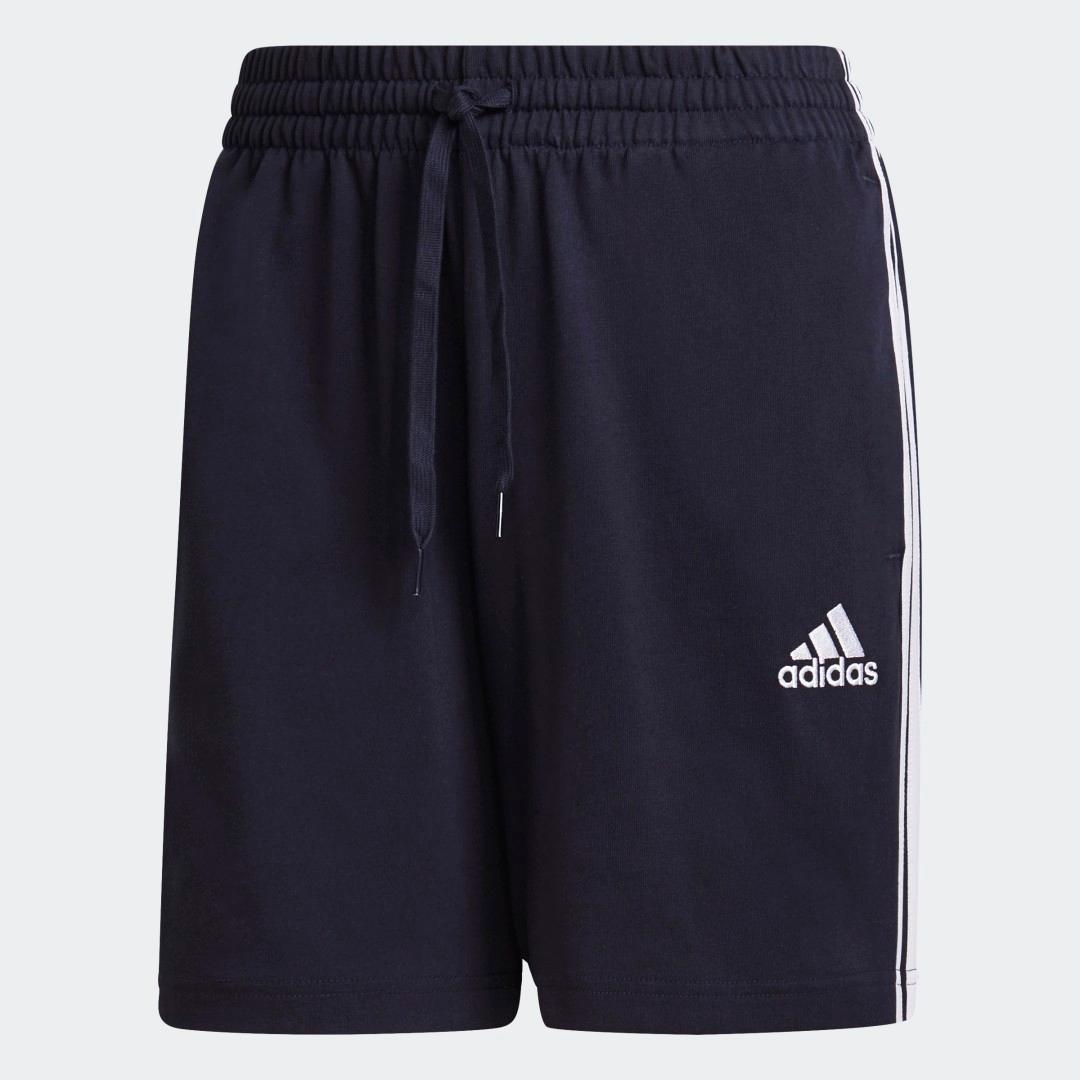 adidas AEROREADY Essentials 3-Stripes Shorts Legend Ink 2XL Mens Product Image