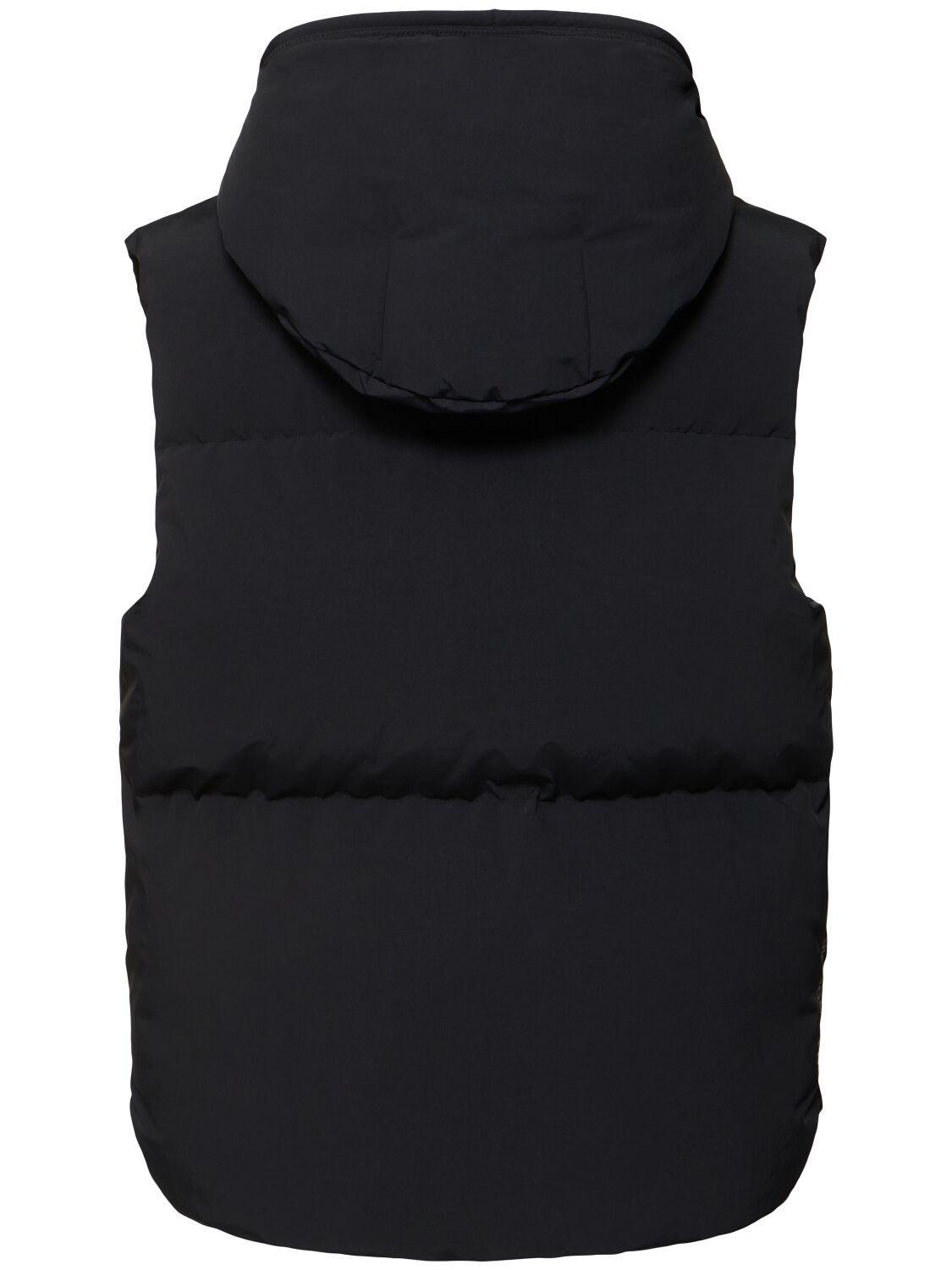 Baldy Tech Down Vest In Black Product Image