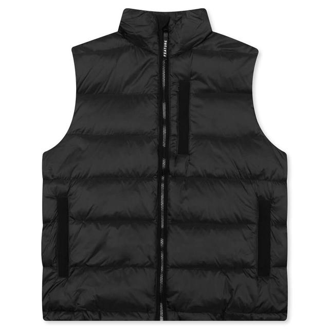 Sherman Convertible Puffer Vest - Olive Male Product Image