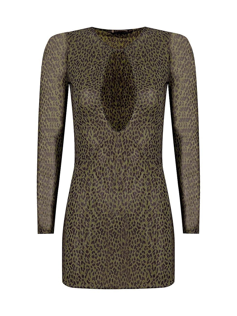 Womens Rosewood Cleo Cover-Up Minidress Product Image