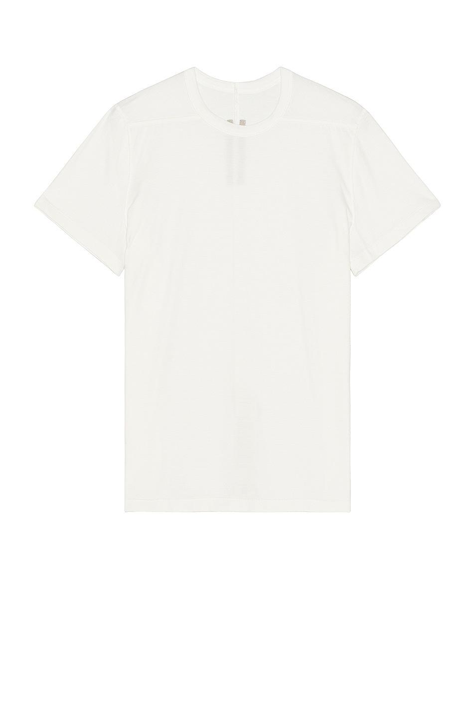 Rick Owens Short Level T in White Product Image