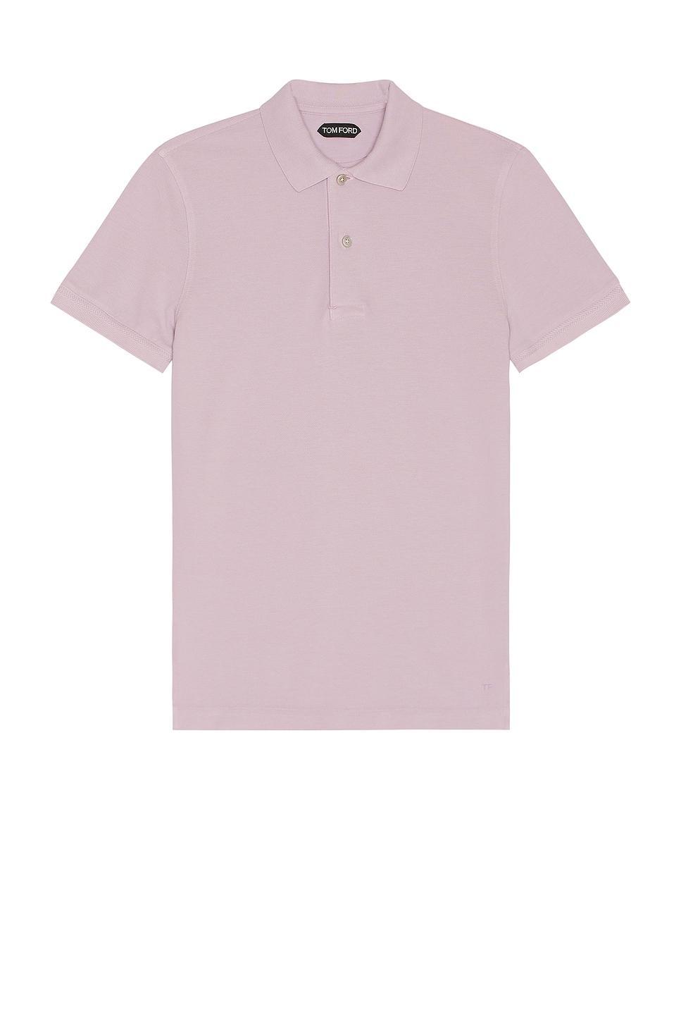 TOM FORD Lyocell Cotton Tee Purple. (also in 46). Product Image