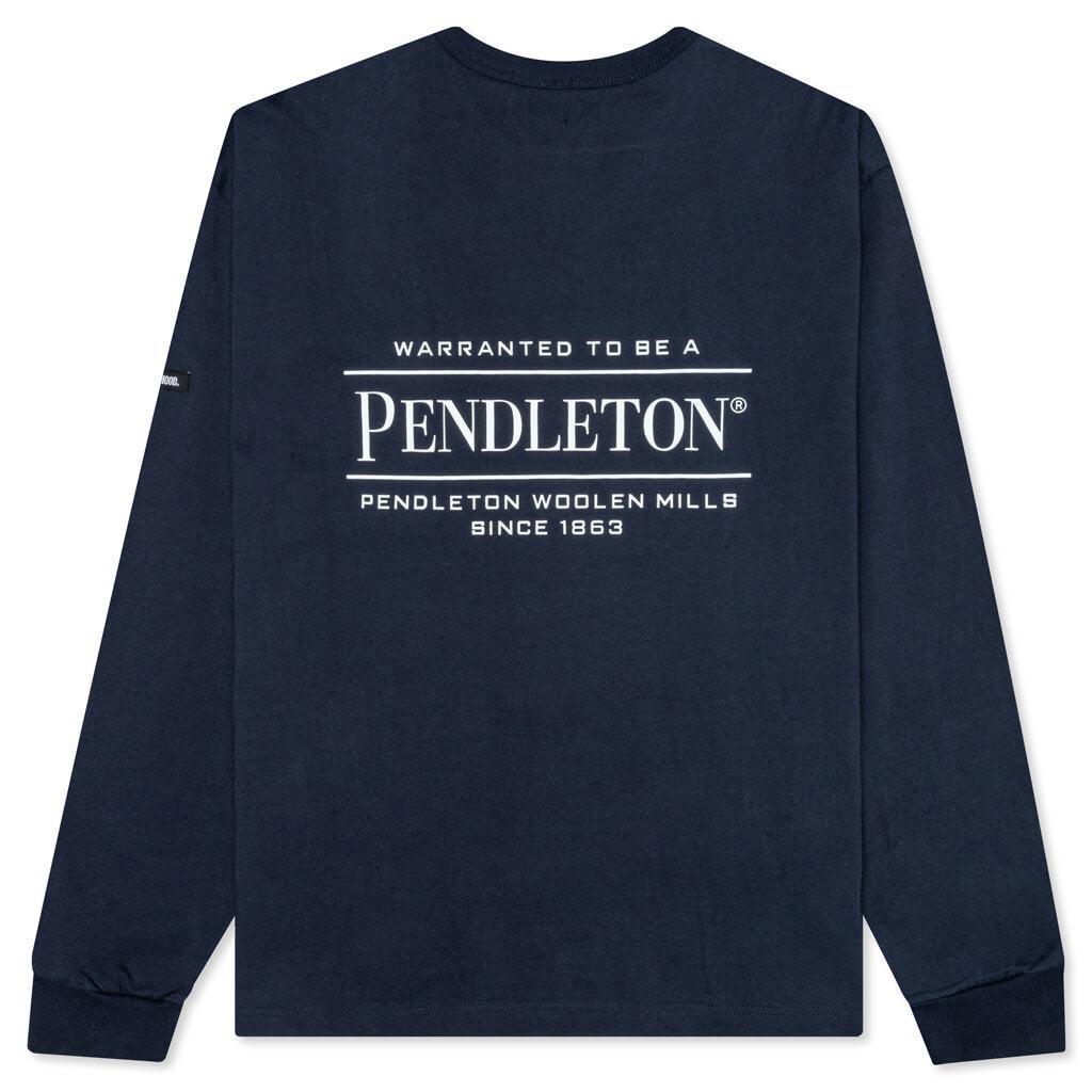 Pendleton .CN .CO L/S Tee - Navy Male Product Image