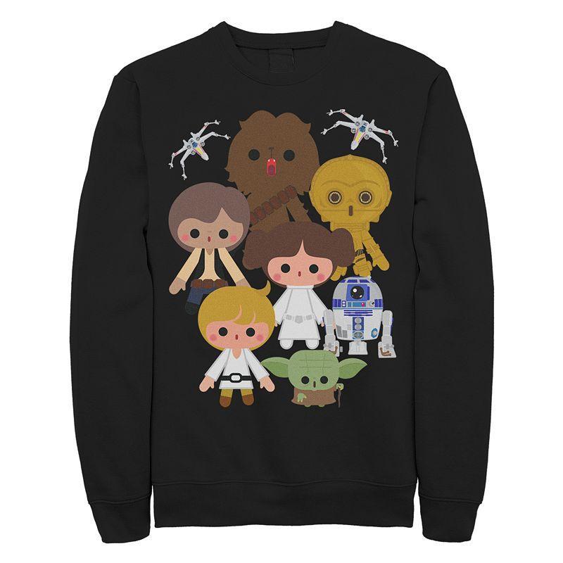 Juniors Star Wars Heroes Kawaii Crew Fleece, Girls Product Image