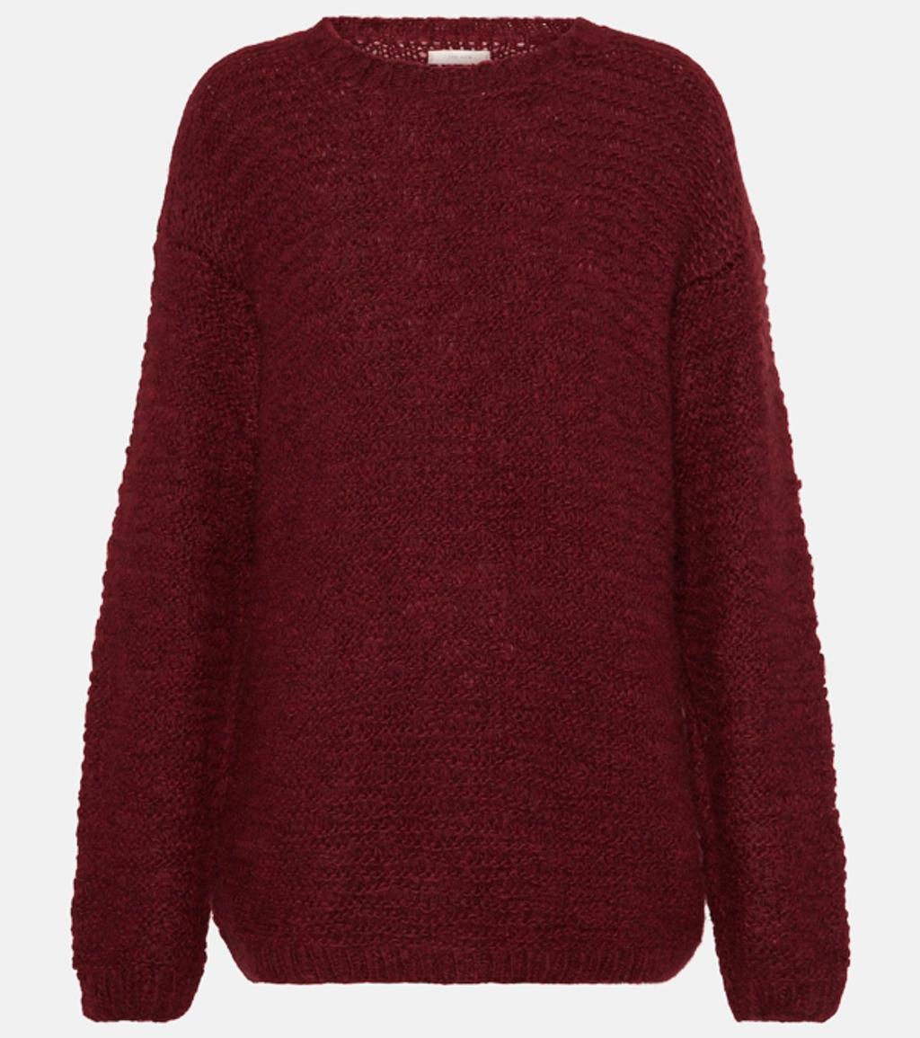 Cashmere Sweater In Burgundy product image