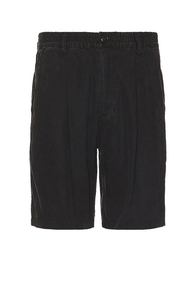 SATURDAYS NYC Keigo Pigment Dyed Short Black. (also in XL/1X). Product Image