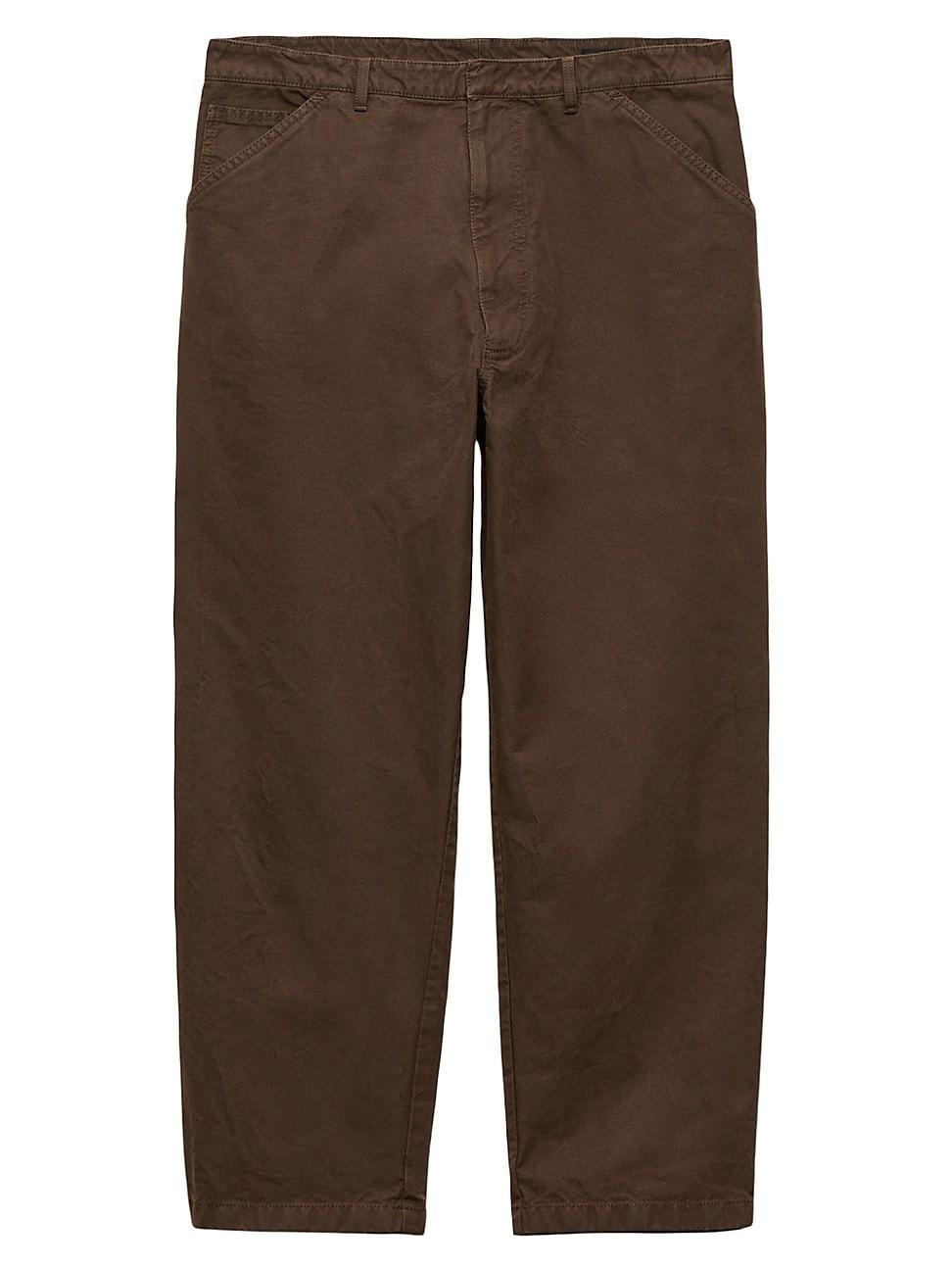 Mens Canvas Straight-Leg Pants product image