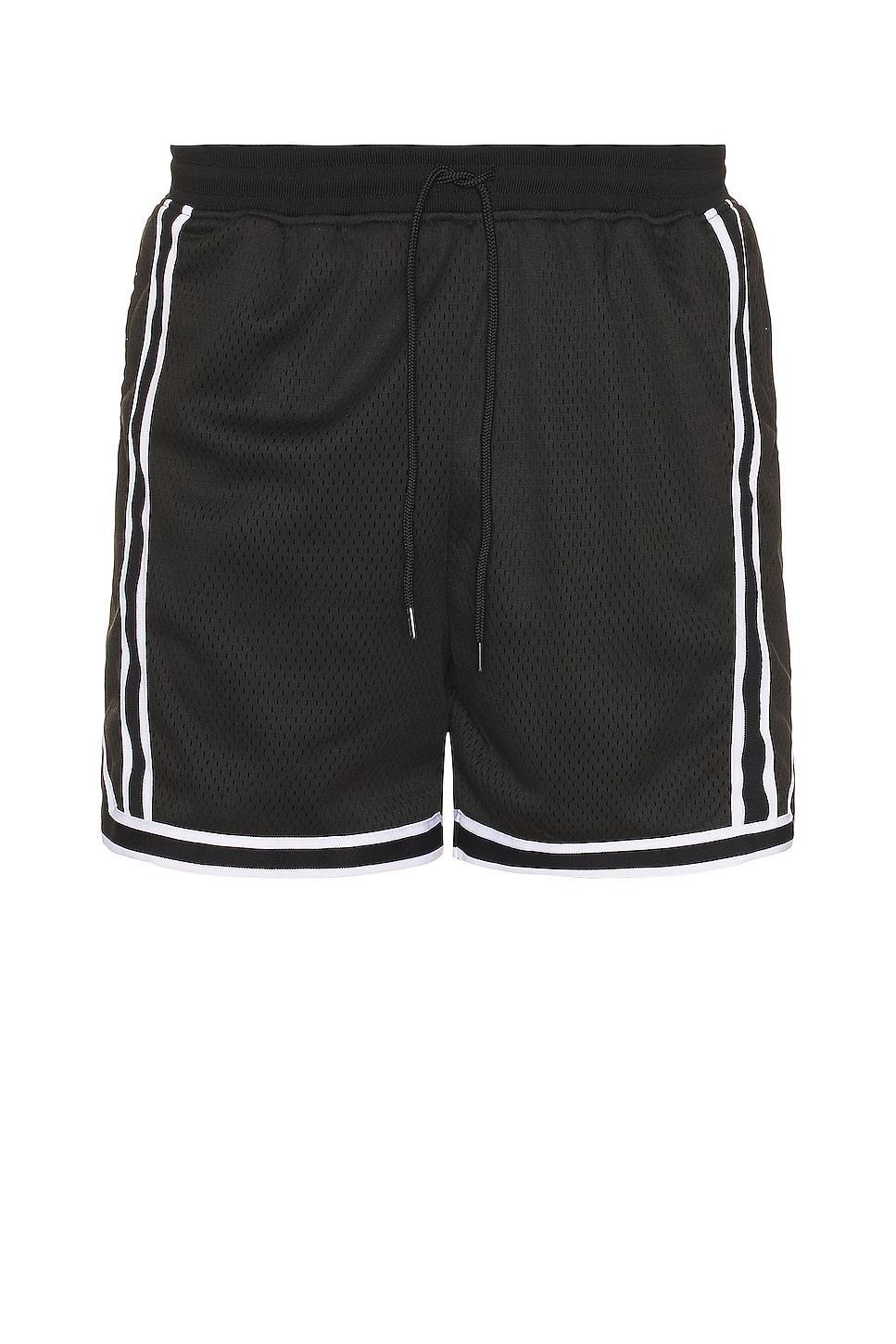 Mens Striped Varsity Shorts Product Image