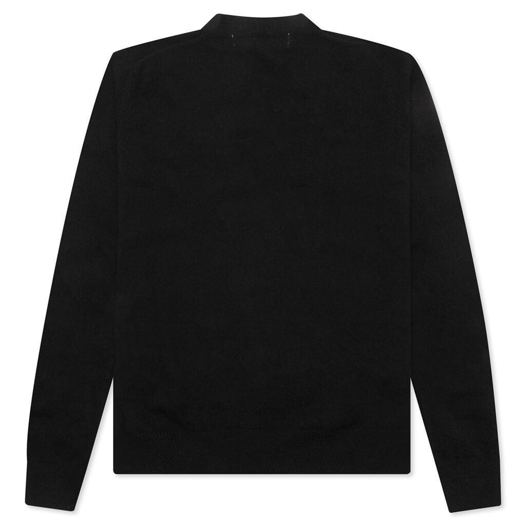 Comme des Garcons PLAY x the Artist Invader Cardigan - Black Male Product Image