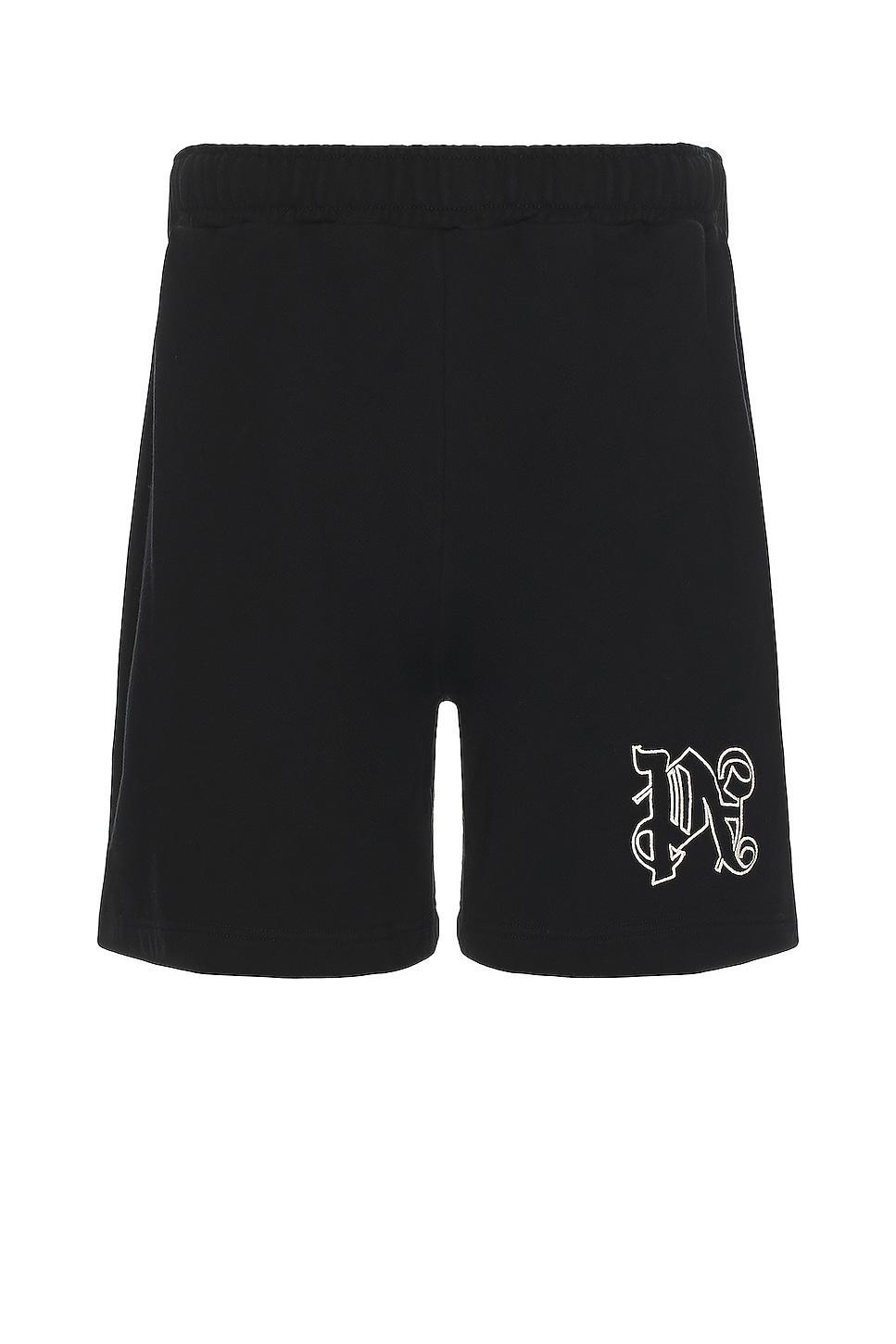 Palm Angels Monogram Sweatshorts Size L. Product Image