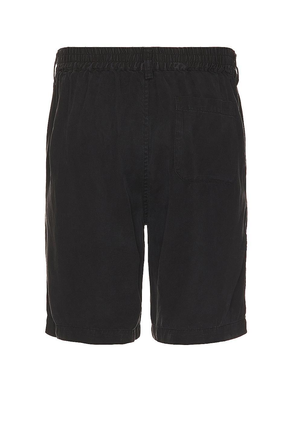 SATURDAYS NYC Keigo Pigment Dyed Short Black. (also in XL/1X). Product Image