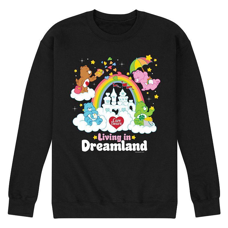 Mens Care Bears Living In Dreamland Fleece Sweatshirt Product Image