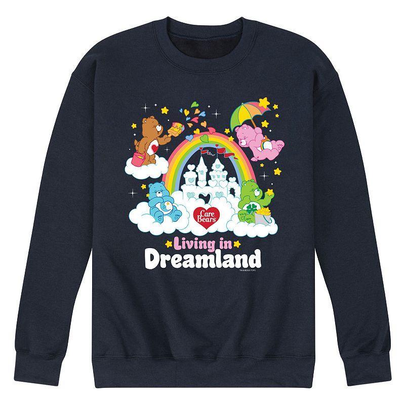 Mens Care Bears Living In Dreamland Fleece Sweatshirt Product Image