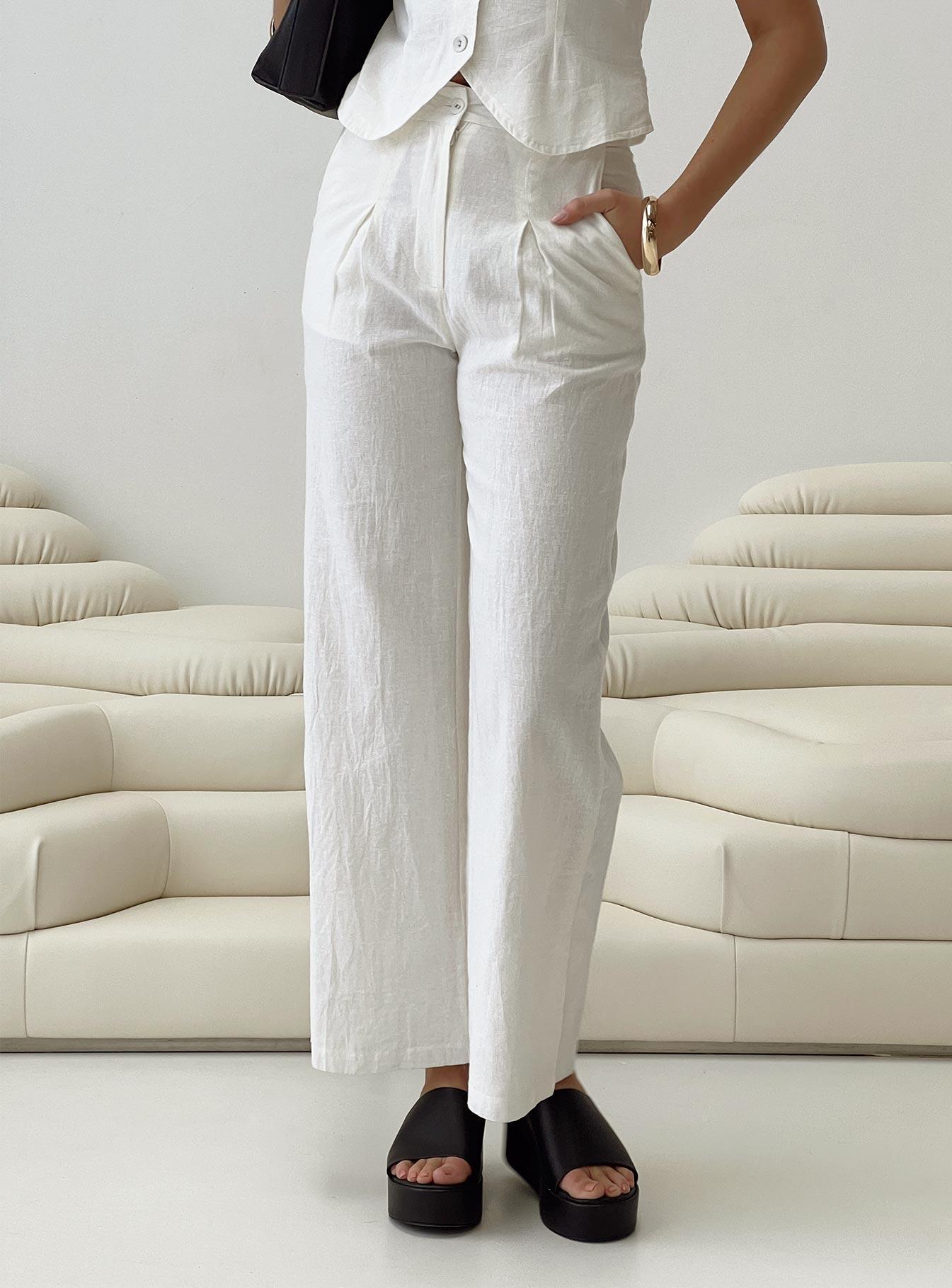 Sofi Pants Natural Petite Product Image