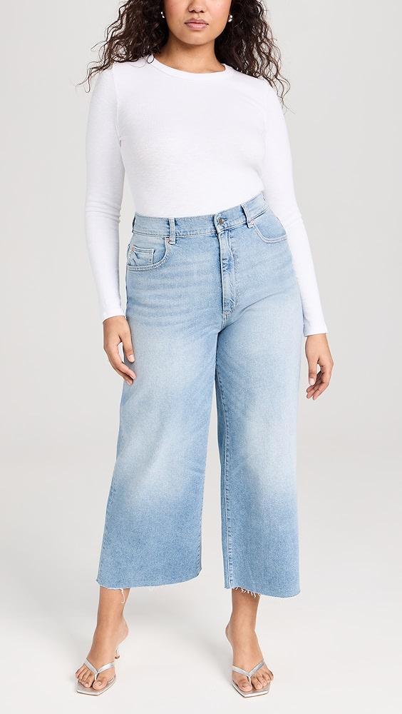 DL1961 Hepburn Wide Leg: High Rise Vintage Jeans | Shopbop Product Image