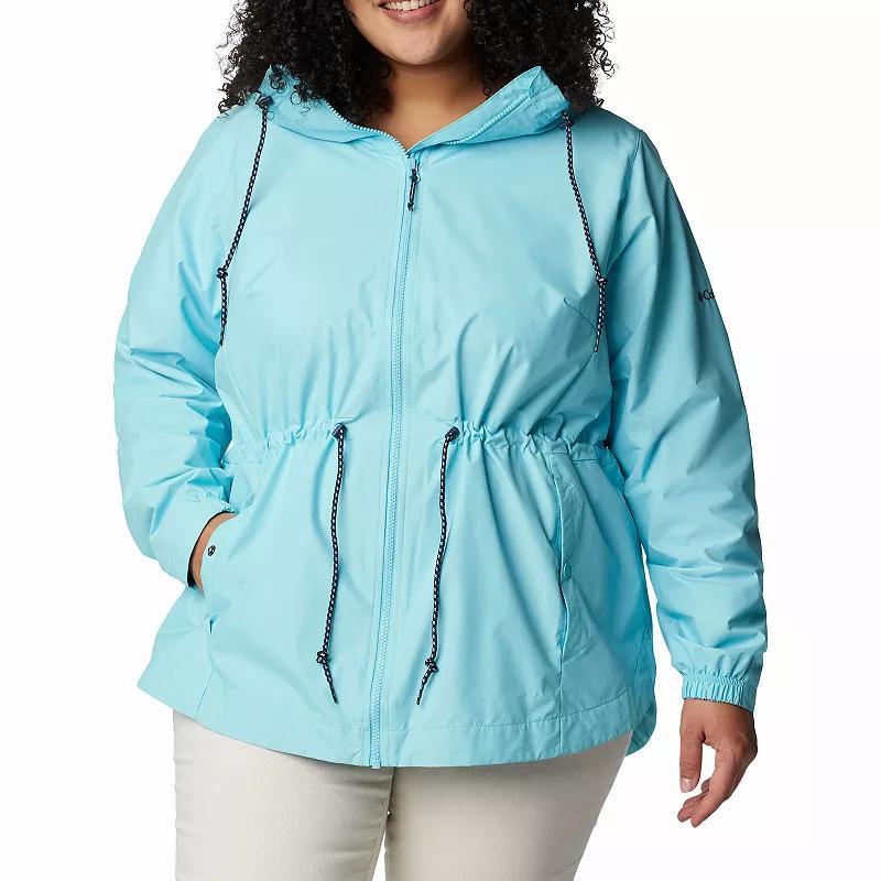 Plus Size Columbia Lillian Ridge Waterproof Shell Jacket, Womens Product Image