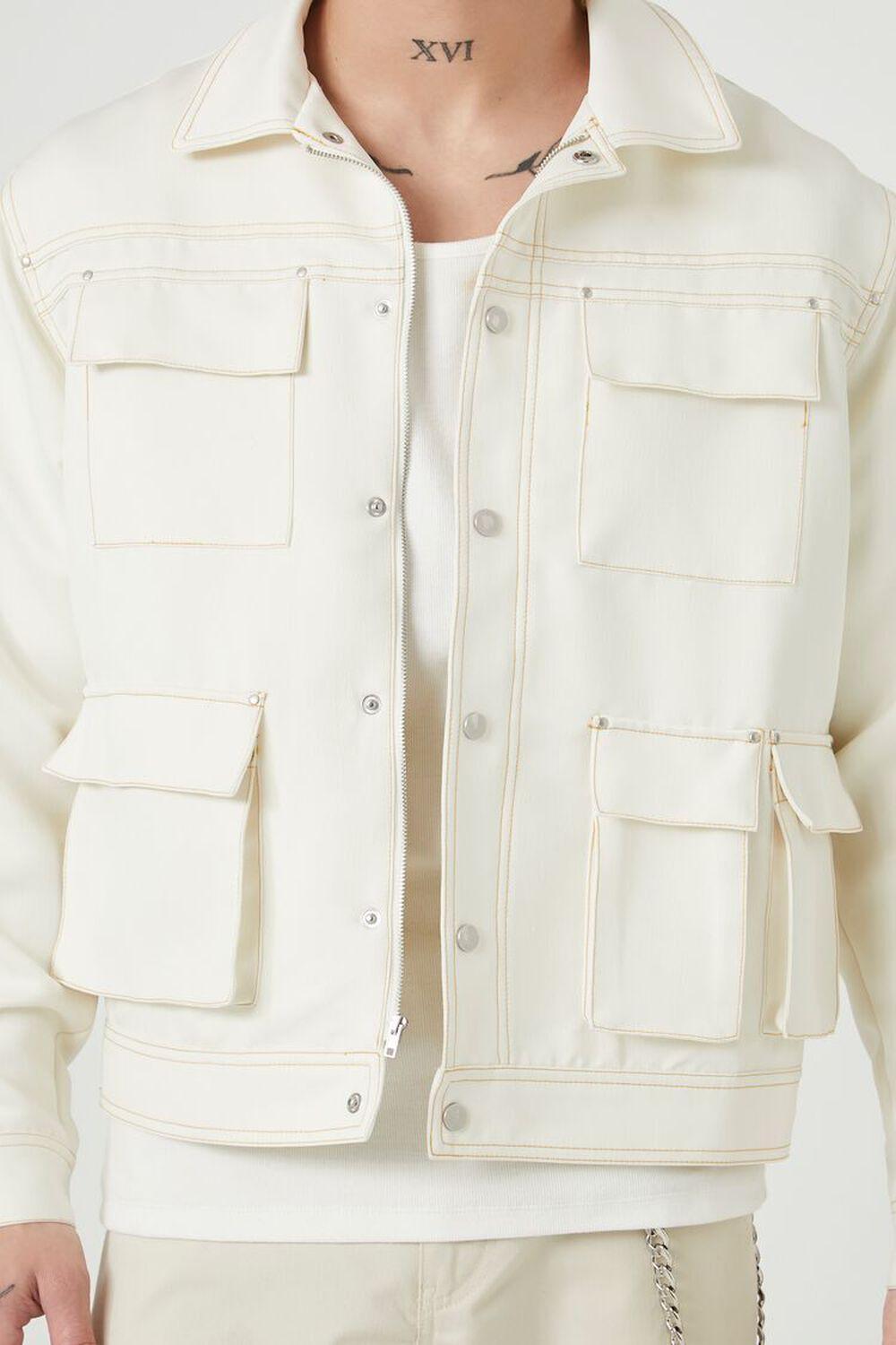 Cargo Trucker Jacket | Forever 21 Product Image