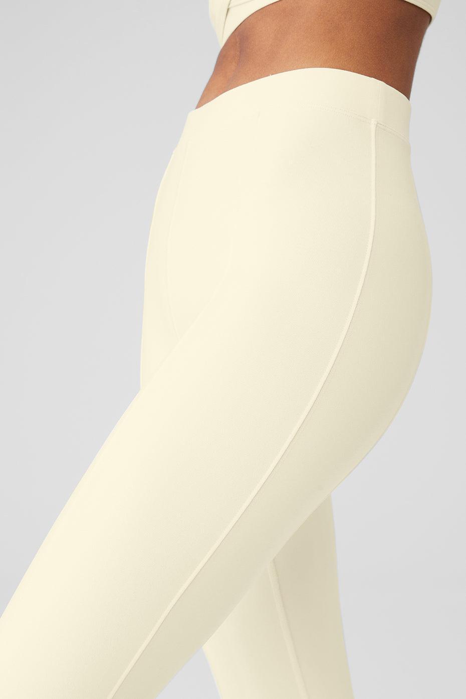 Airbrush High-Waist Enso Legging - French Vanilla Female Product Image