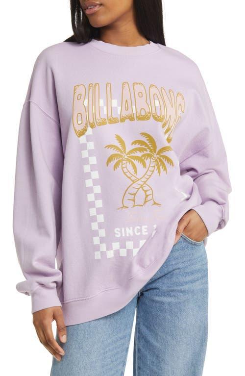 Billabong Womens Ride In Crew Neck Sweatshirt Product Image