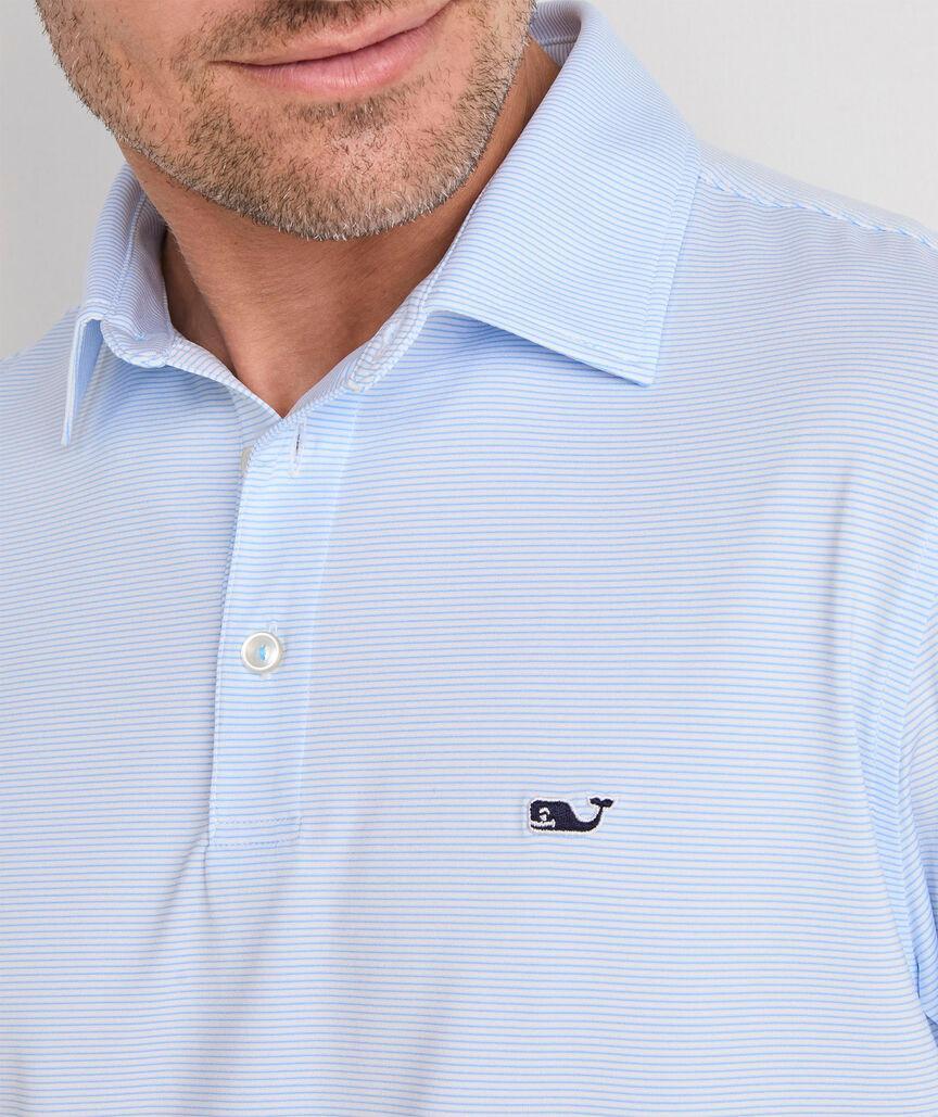 St. Jean Stripe Sankaty Performance Polo Product Image