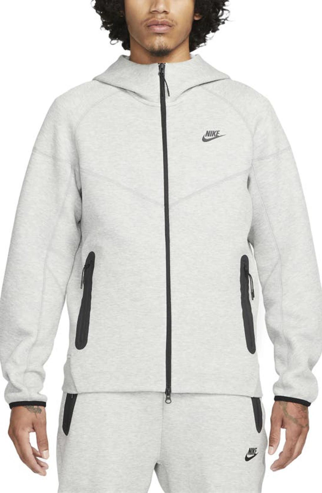 NIKE Tech Fleece Windrunner Zip Hoodie In Grey Product Image