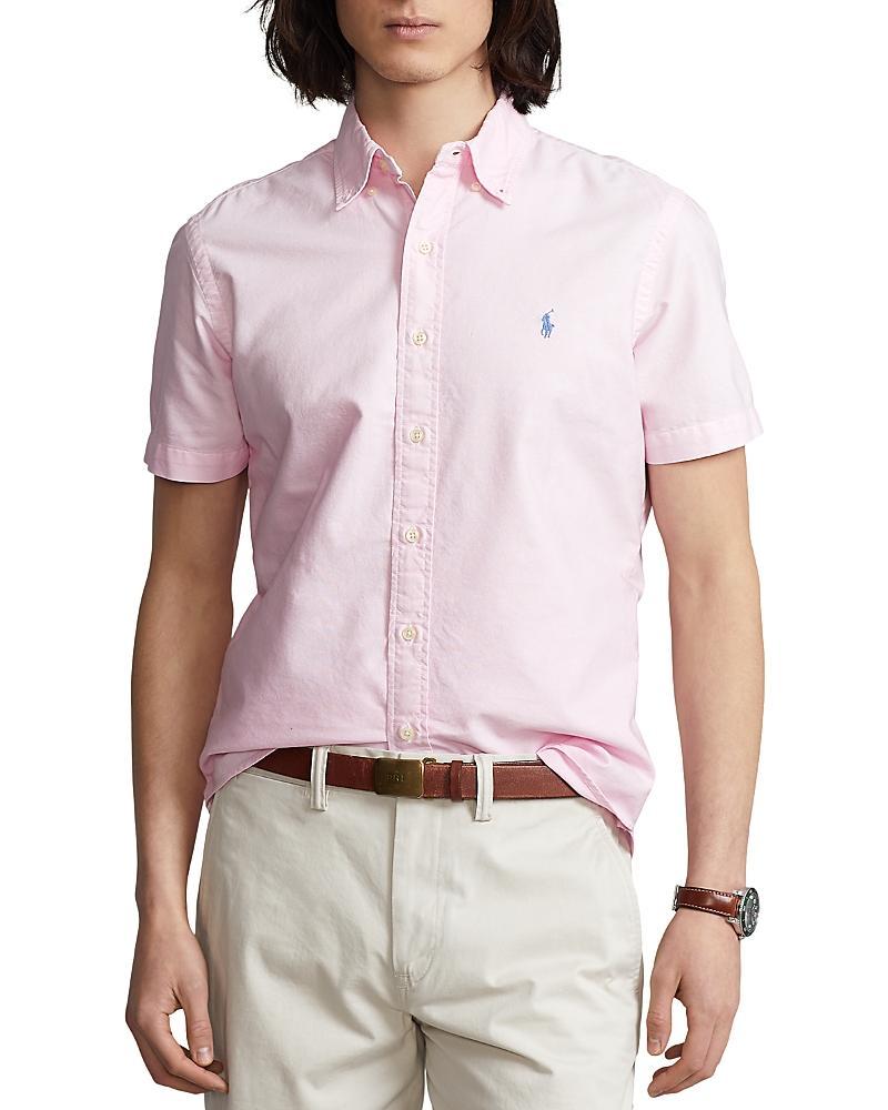 Polo Ralph Lauren Classic Fit Long Sleeve Cotton Oxford Button Down Shirt Product Image