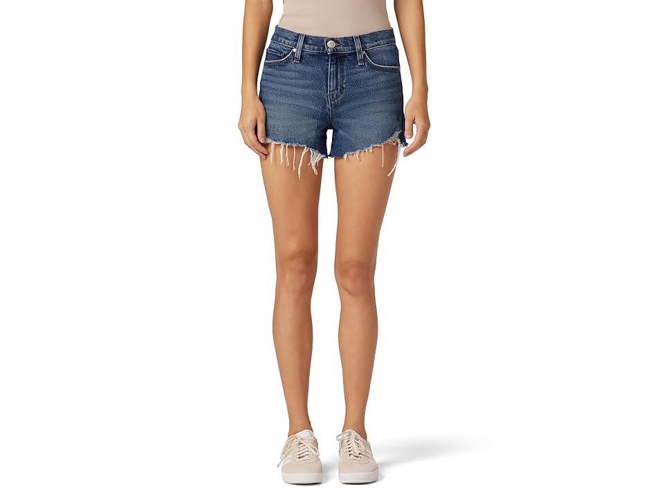 Hudson Jeans Gemma Mid Rise Cutoff Denim Shorts Product Image