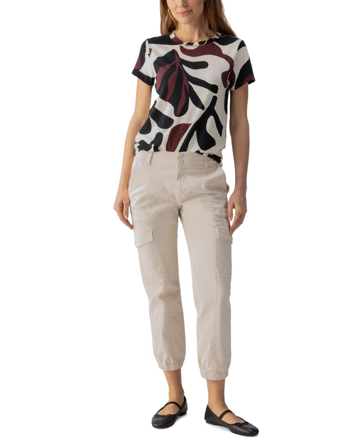 Sanctuary The Perfect Geo Print Cotton Blend Knit Top Product Image