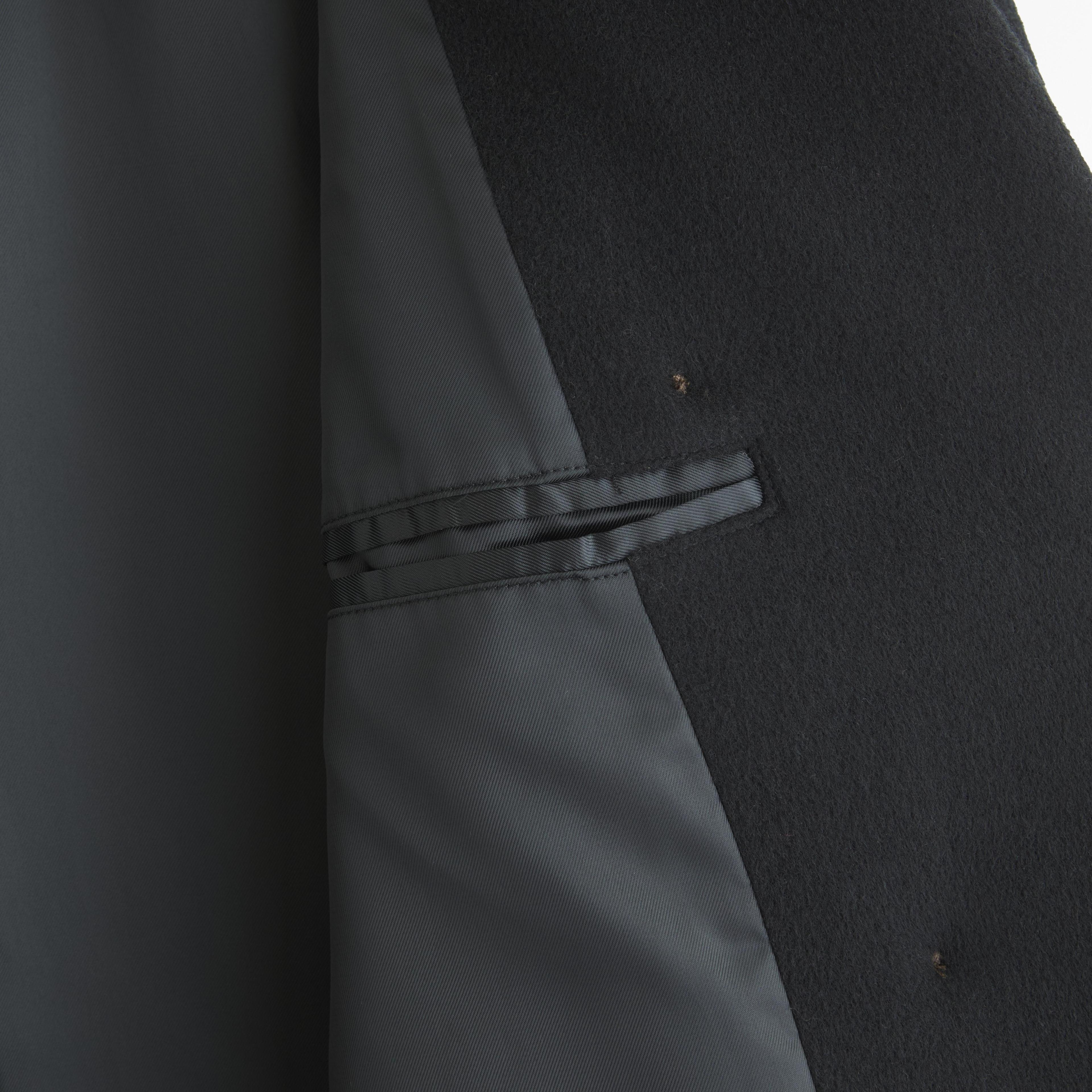 Wool-Blend Double-Breasted Coat Product Image