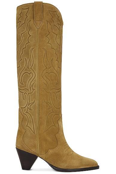 Isabel Marant Liela Boot in Taupe - Taupe. Size 37 (also in 36, 41). Product Image