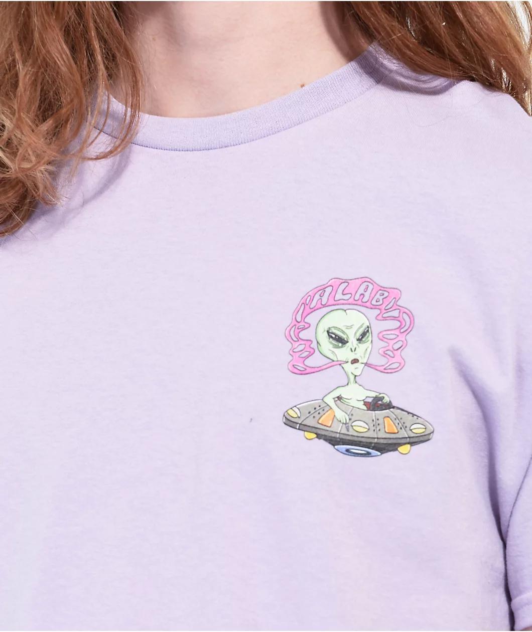 A.LAB Alien Puffs Lavender T-Shirt Product Image