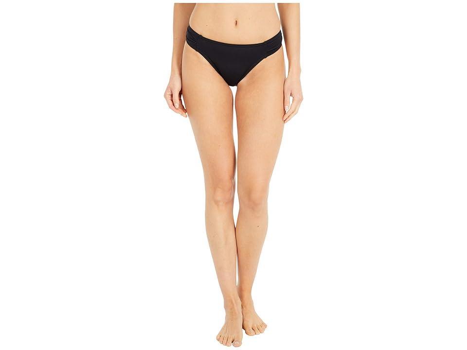 Tommy Bahama Pearl Side-Shirred Hipster Bikini Bottom Women's Swimwear Product Image