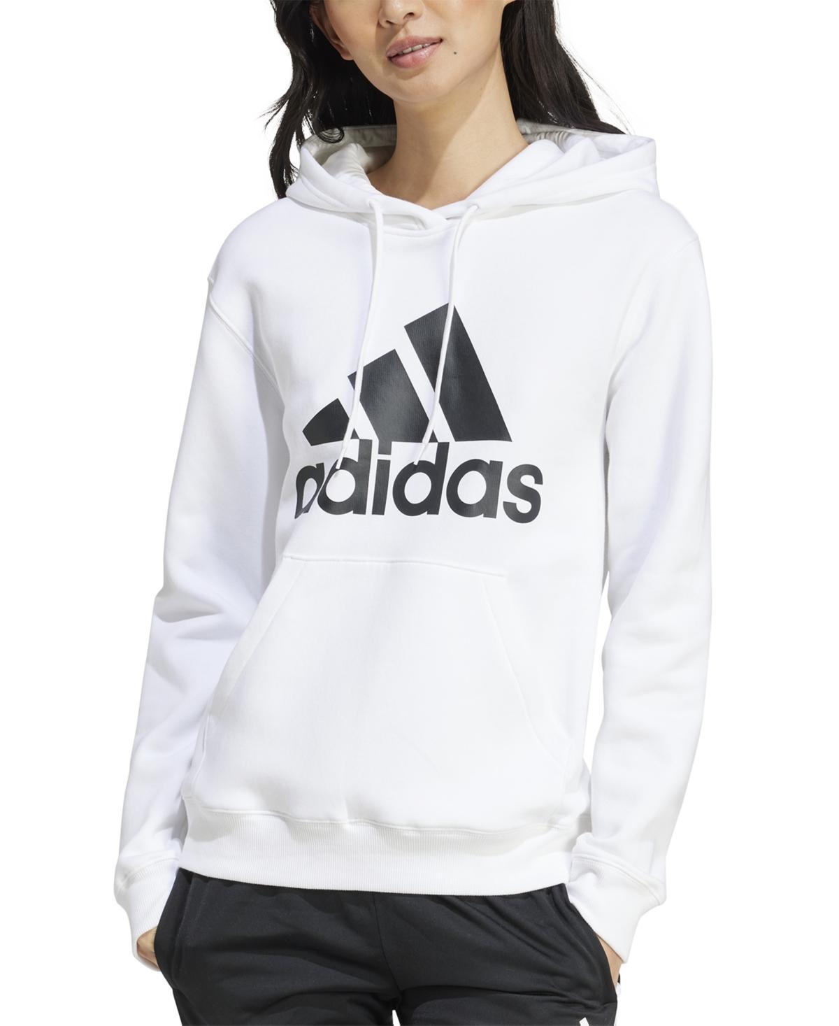 Womens adidas Essentials Big Logo Fleece Hoodie Product Image