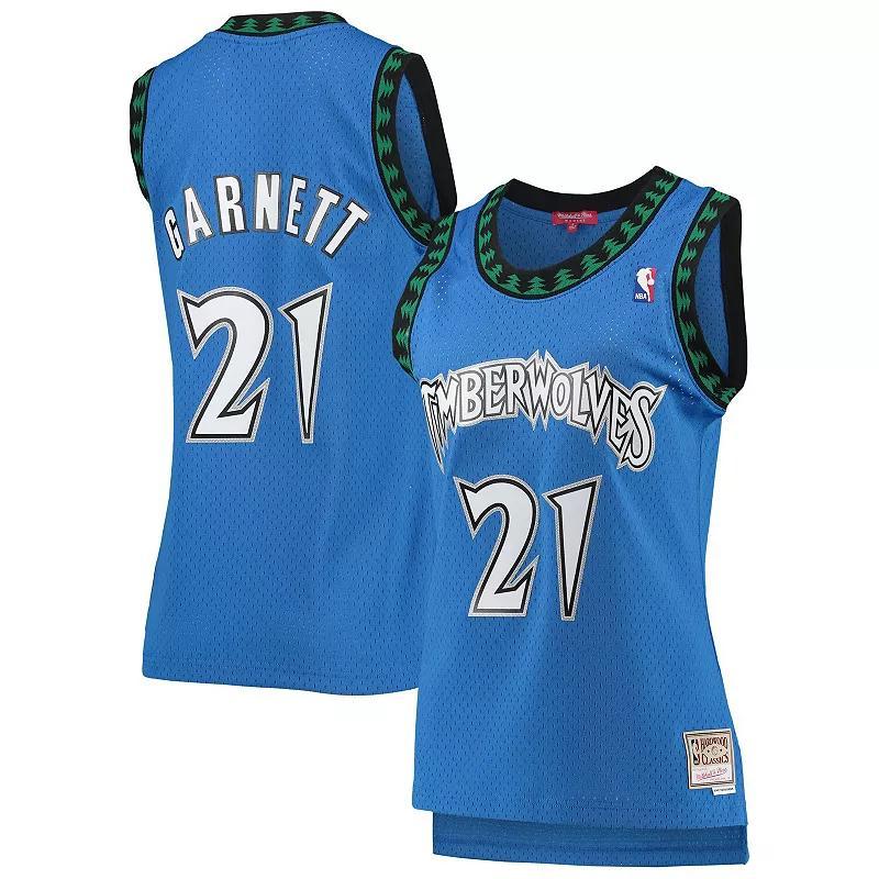 Womens Mitchell & Ness Kevin Garnett Minnesota Timberwolves Hardwood Classics Swingman Jersey Product Image