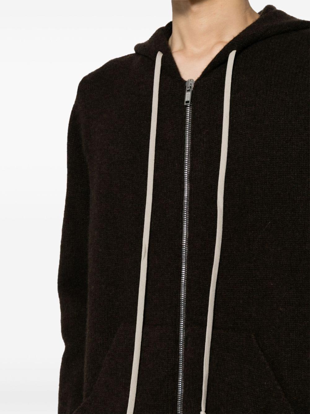 Black Zip-up Hoodie Product Image